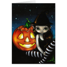 "Halloween Night" Greeting Card