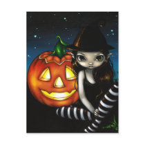 "Halloween Night" Postcard