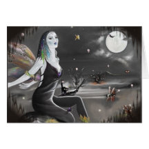 Halloween Night Wings  (card)