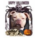 Halloween Nightmare - Pitbull - Jersey Girl t-shirts