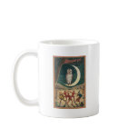 Halloween Owl on the Moon Coffee Mugs
