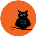 Halloween Owl photo sculptures