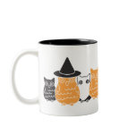 Halloween Owls mugs