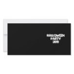 Halloween Party 2011. Black and White. Custom photo cards