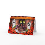 Halloween Party Centerpiece. cards