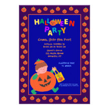 Halloween Party Custom Invite