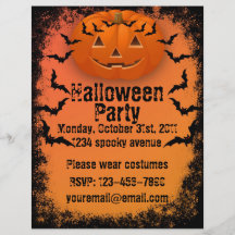 Halloween Party Flyer