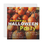 Halloween Party Invitation Pumpkin Patch