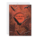 Halloween party invitations - customise template