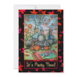 Halloween Party Invitations Little Witch Party