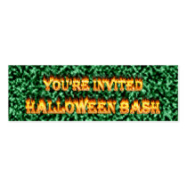 halloween party invites. business card