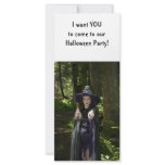 Halloween party rack cards rack cards