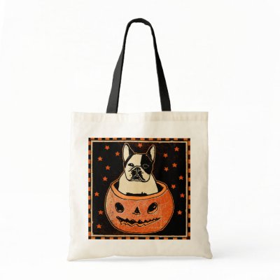 Halloween Pied Tote Bag by clubchien
