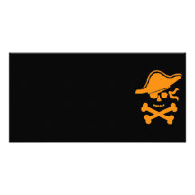 Halloween Pirate Personalized Photo Card
