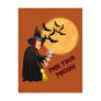 Halloween Poison Recipe Card Postcard