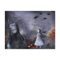 Halloween postcard