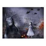 Halloween postcard