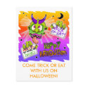 Halloween Postcards, Party Invitations Bogeyman
