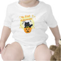 Halloween Pumpkin and Cat T-Shirt / Onesie