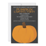 Halloween Pumpkin Carving Party Invitations