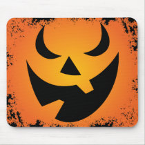 Halloween Pumpkin Face Mousepad mousepads