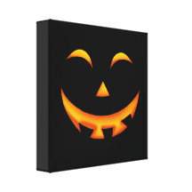 Halloween pumpkin gallery wrap canvas