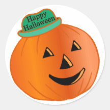 Halloween Pumpkin Sticker