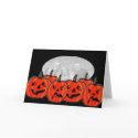 halloween pumpkin template cards