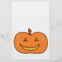 Halloween Pumpkin with Grin. Flyers