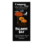 Halloween Sale Rack Card