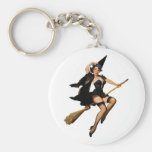 Halloween Sexy Witch Keychain