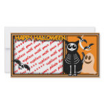 Halloween Skeleton Animals Gang photo cards