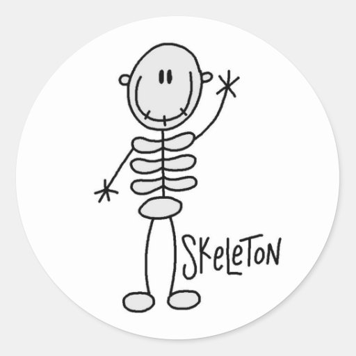 Skeleton Stick Figures Art 45