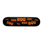 Halloween Skull "Boo" Skate Board Decks