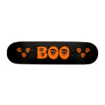 Halloween Skull "Boo" Skateboard Deck