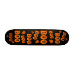 Halloween Skulls "Boo" Skate Board Decks