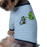 Halloween Slime Monster Attacks Dracula pet clothing
