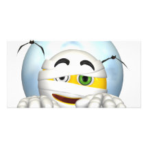 halloween Smiley Picture Card
