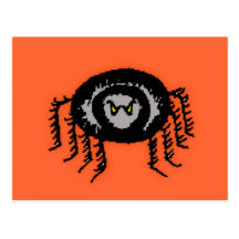 Halloween Spider Postcards