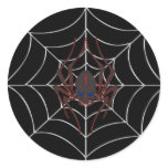 Halloween Spider Web stickers