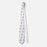 Halloween Spider Web Tie Black/White