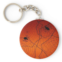 Halloween Spiders Keychain
