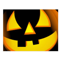 Halloween - Spooky Pumpkin Post Card