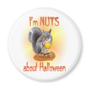 Halloween Squirrel magnets