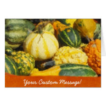 Halloween Thanksgiving Harvest 2 Cards
