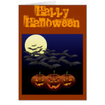 Halloween third Greeting Card