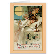 Halloween Time Card