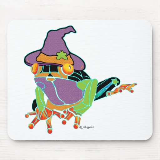 Halloween Tree Frog T Shirts and Gifts Mouse Pad