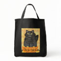 Halloween Trick or Treat Black Cat Bag