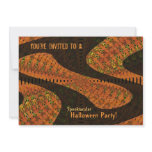 Halloween Trip Party Invitations